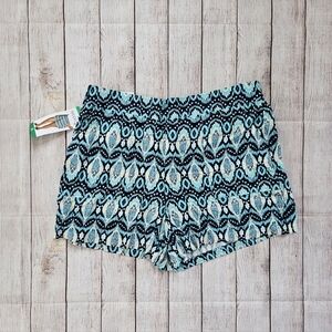 Wild Fox Pull On Patterned Shorts